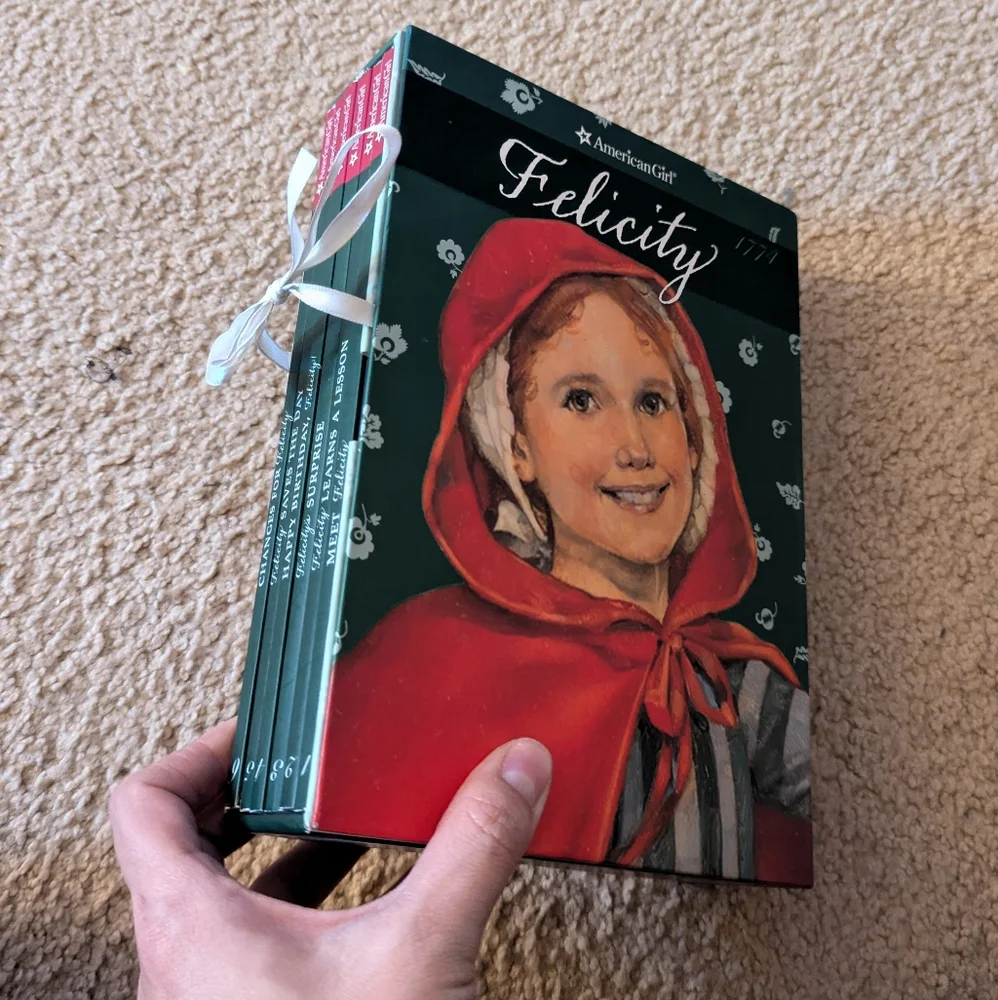 American Girl Doll Boxed Book Set Felicity 1771 Six Books